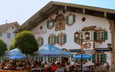 Desprins dintr-o filă de poveste: Obermammergau, Bavaria